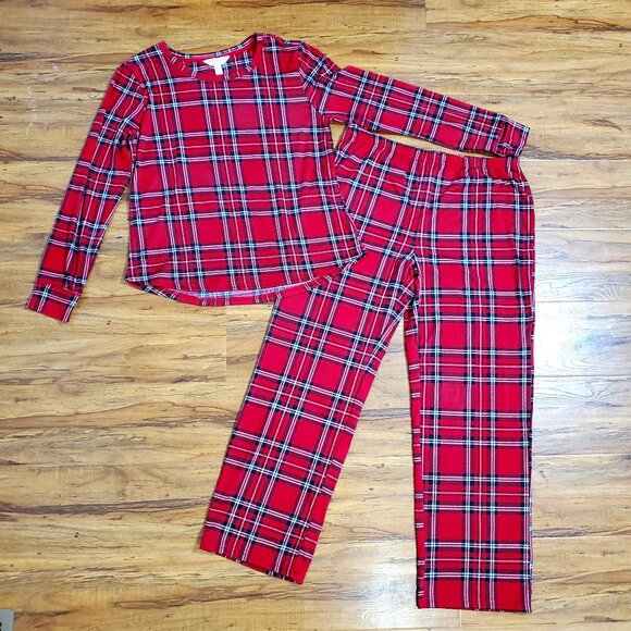 Laura Ashley 2pc Pajama Set Women's Size Large - Picture 1 of 12